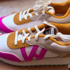 Vintage Havana Retro Sneakers | Women’s 11 White/Pink Mustard NIB